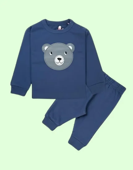 indilittle Real Basics unisex child fleece Track Suit