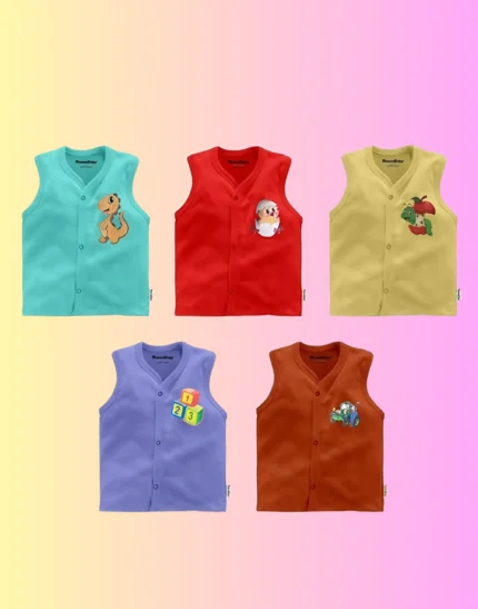 Baby Boy's & Baby Girl's Printed T-Shirt/Jhabla