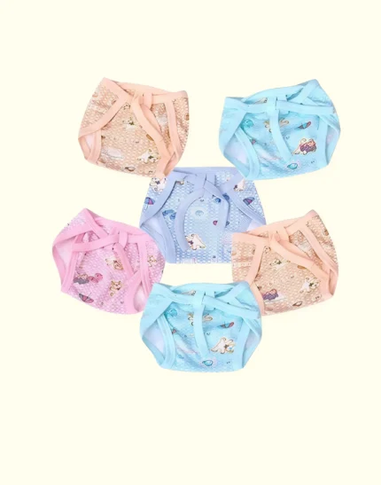 Cotton baby langot | Soft, washable & reusable cloth diaper for new born baby| New born baby