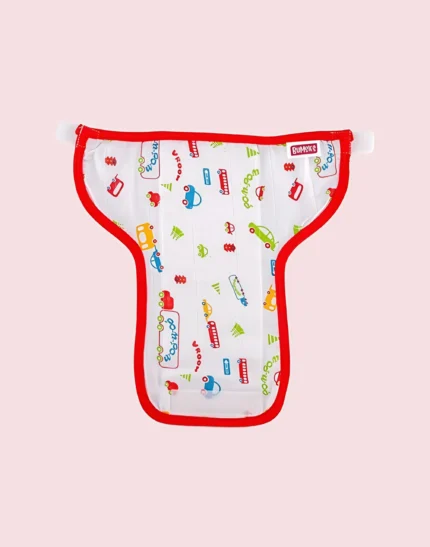 new born Baby's Cotton Cloth Diapers/Langot/nappy U Shaped Washable and Reusable Nappies (Multicolour,0-6 Months)