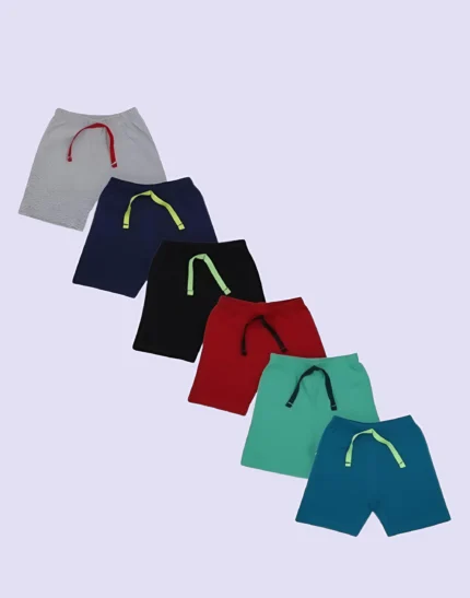 New Born Baby Girls and Boys Hosiery Cotton Shorts| Infant| Regular Fit| Half Pants